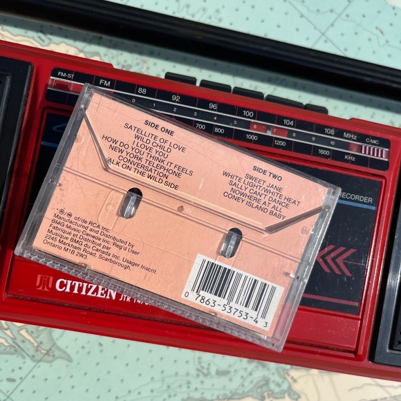 Vintage 70s Walk On The Wild Side The Best of Lou Reed Cassette Tape - Picture 2 of 4